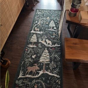 Ruggable Forest Animal Pattern Runner Rug